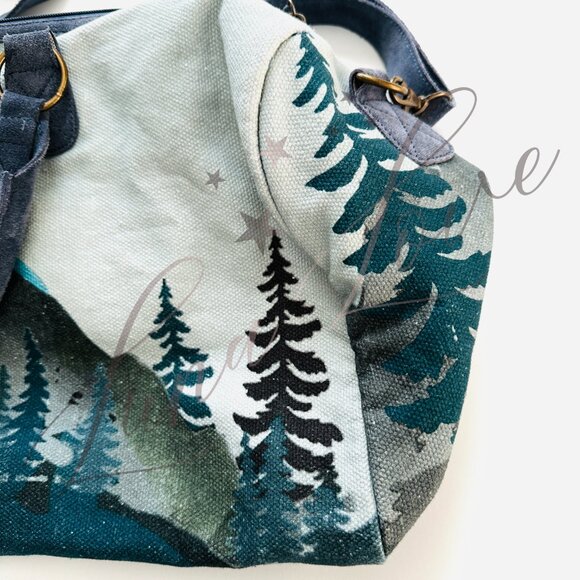 FREE PEOPLE New Horizons Weekender Duffle Bag In Mountain NWOT - Picture 8 of 12